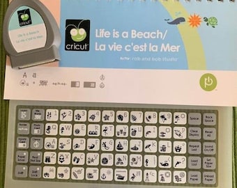 Cricut Life Is A Beach Cartridge Overlay Booklet Set