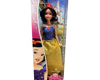 Disney Princess Sparkling Snow White Doll 2014 New By Mattel