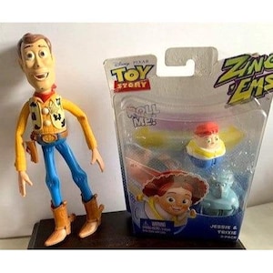 Disney Pixar Toy Story Action Figure Lot Featuring Woody Buzz Lightyear & More Used image 6
