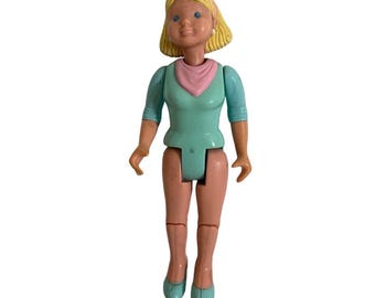 Fisher Price Loving Family Mom Figure 1993 6" Tall Dollhouse