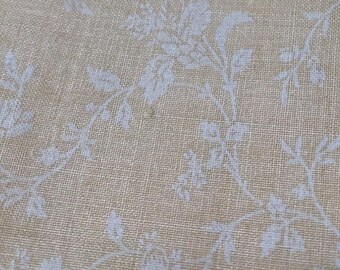Gelber Baumwollstoff mit Blumenmuster, 0,5 Yard x 43 Zoll, Näh- und Bastelmaterial