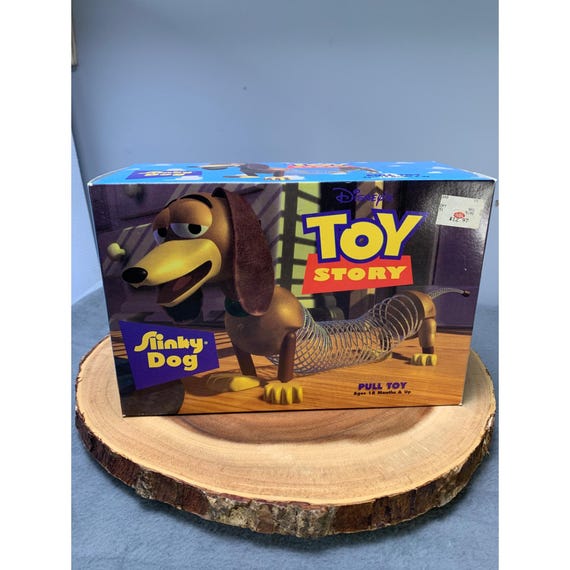 Disneys Toy Story Slinky Dog Pull Toy Ages New in Box 1990s - Etsy
