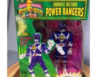 Mighty Morphin Power Rangers Karate Action Billy 8" Figure 2201 Bandai 1994 Vintage Collectible