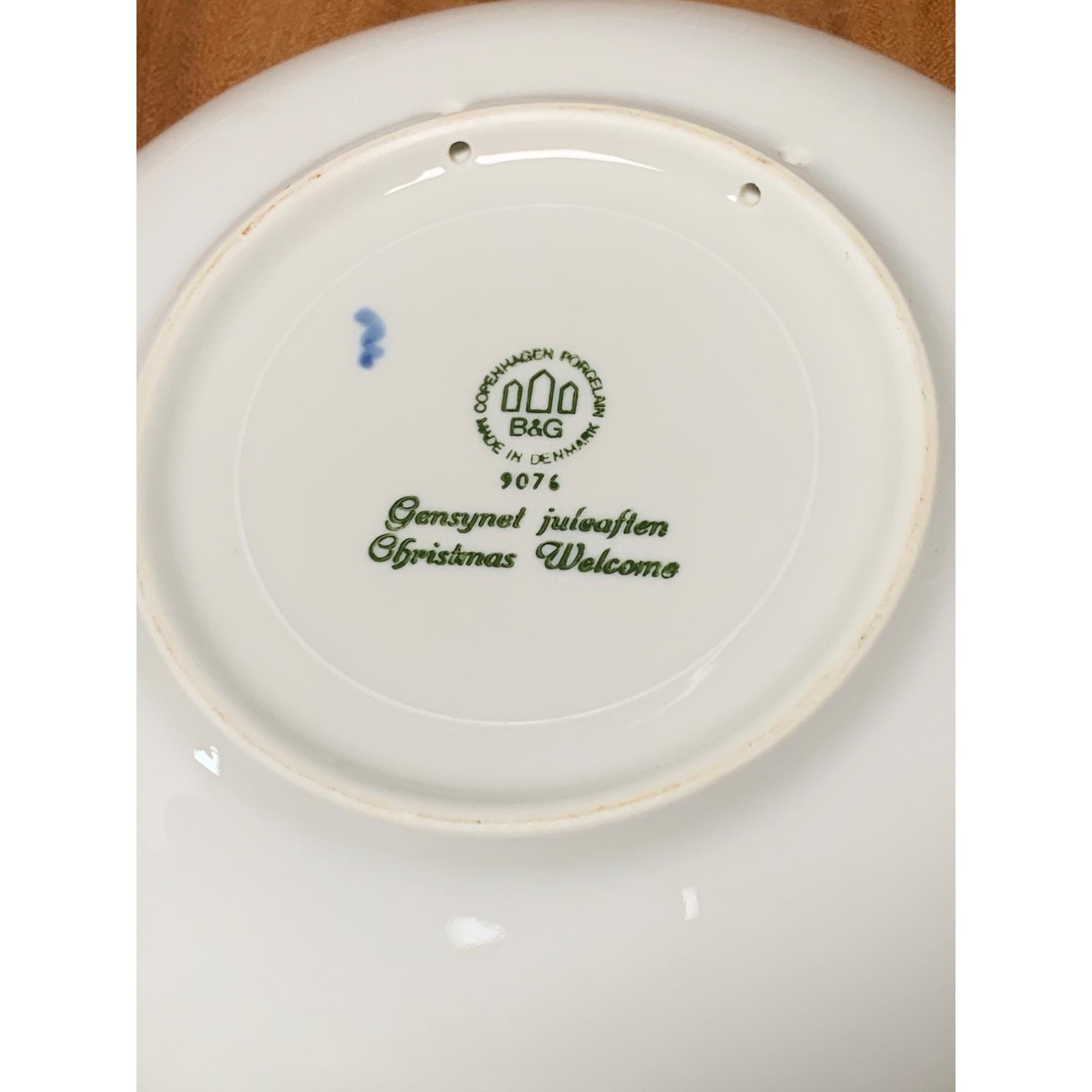 Bing Grondahl 1976 Christmas Plate 