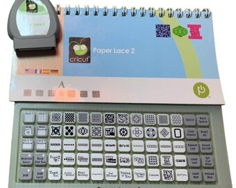 Cricut Paper Lace 2 Cartridge Overlay Booklet Set
