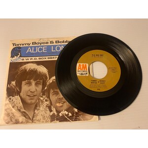 Tommy Boyce & Bobby Hart Alice Long 7" vinylsingel AM Records 948 1960-talet