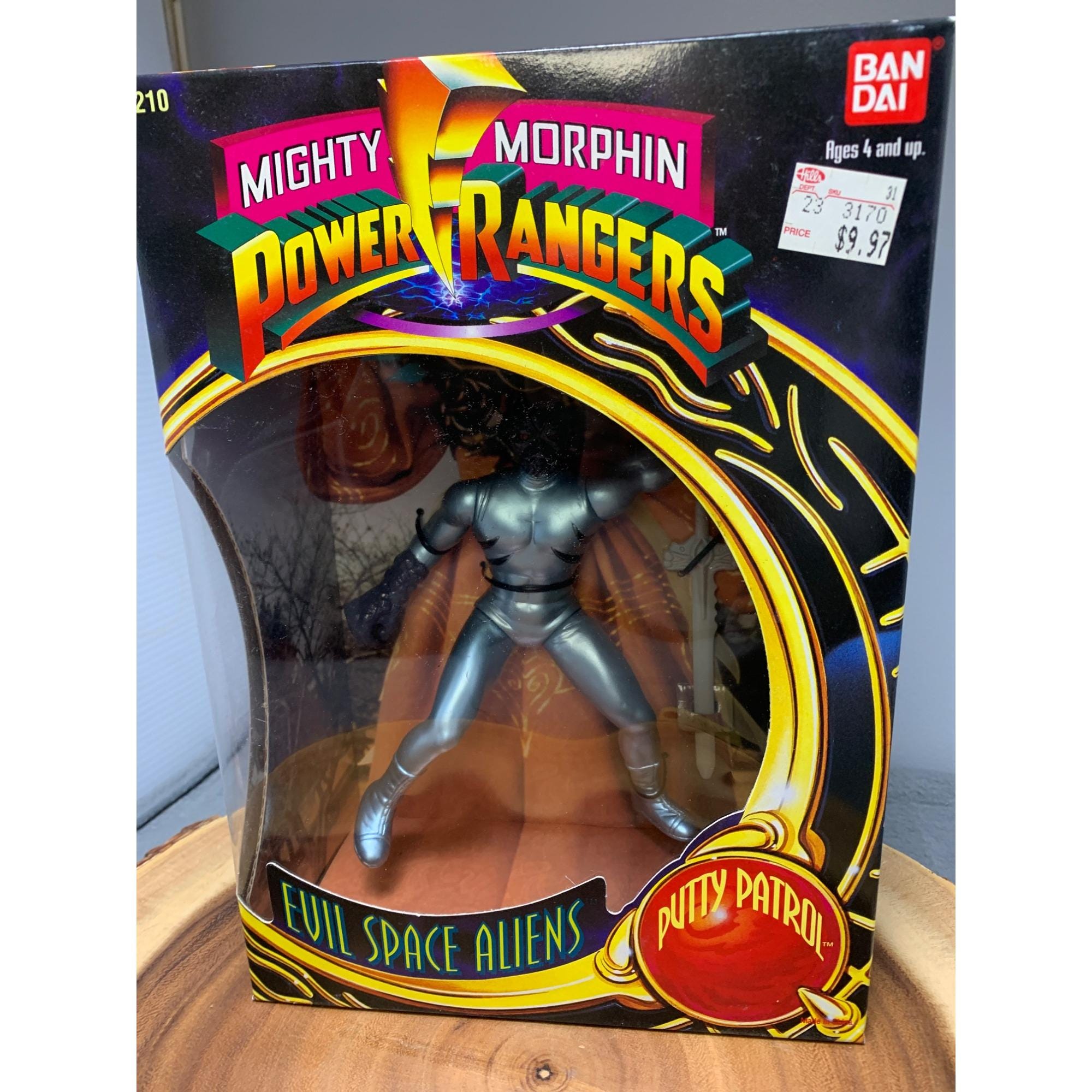 Mighty Morphin Power Rangers Evil Space Aliens Putty Patrol Action Figure 1993 Bandai Collectible