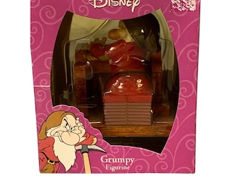 Disney Enesco Grumpy Figurine Snow Whites 65th Anniversary 1999