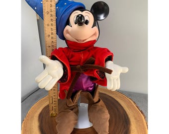 Mickey Mouse Sorcerers Apprentice Doll by Franklin Mint With