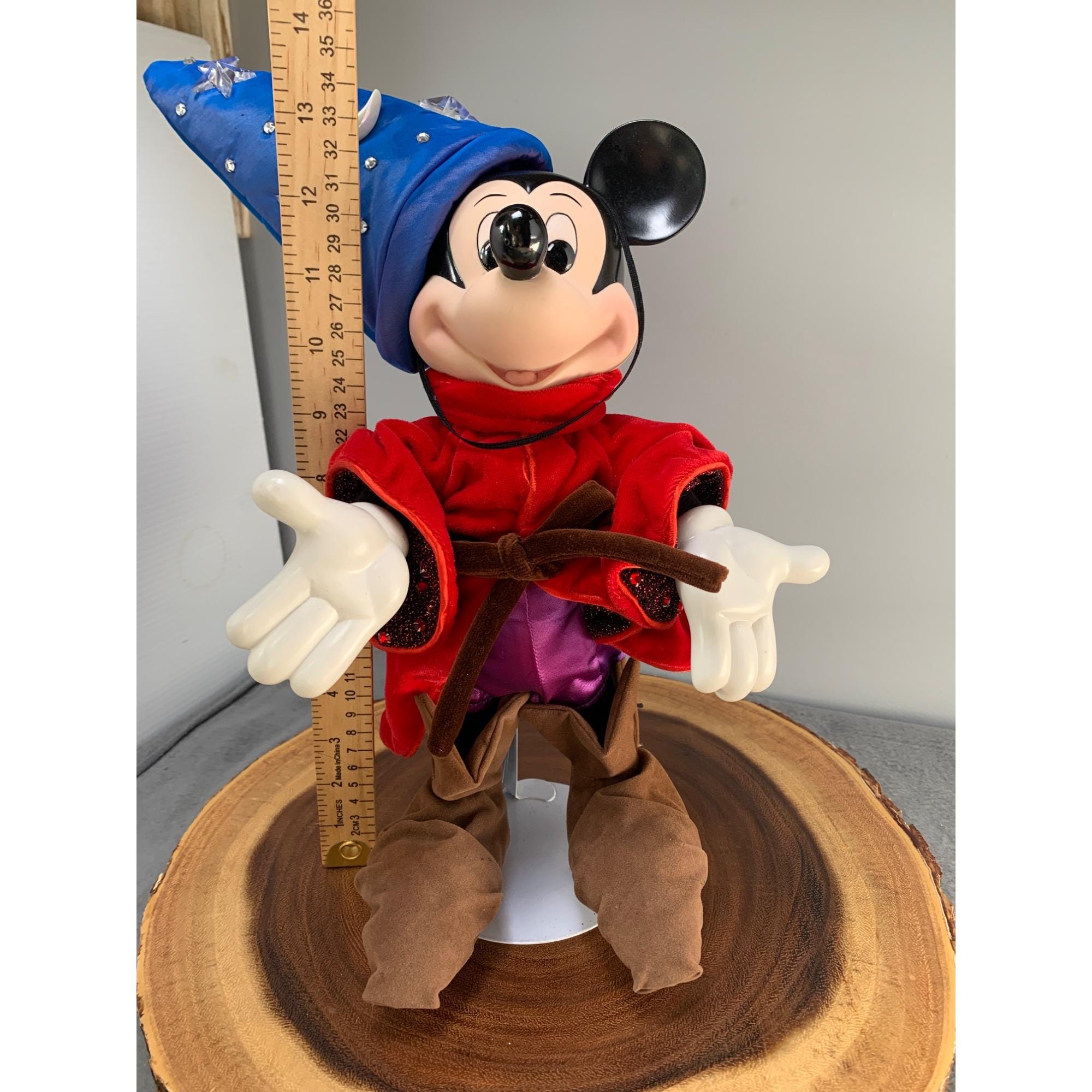 Mickey Mouse Sorcerers Apprentice Doll by Franklin Mint With