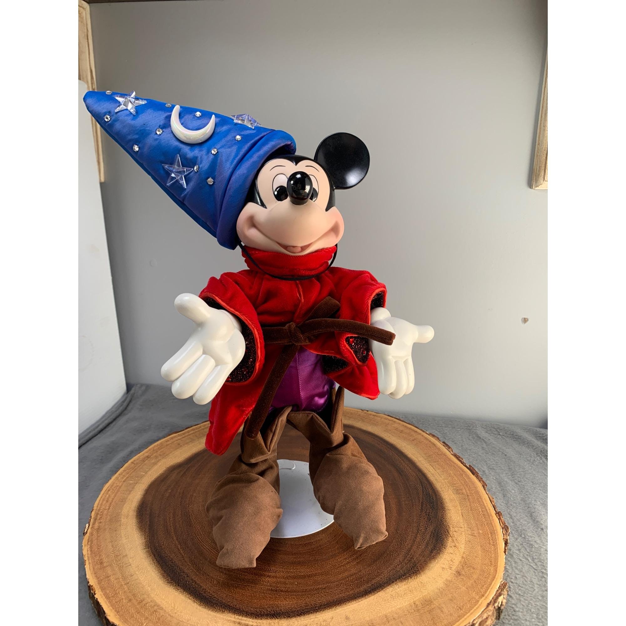 Mickey Mouse Sorcerers Apprentice Doll by Franklin Mint With