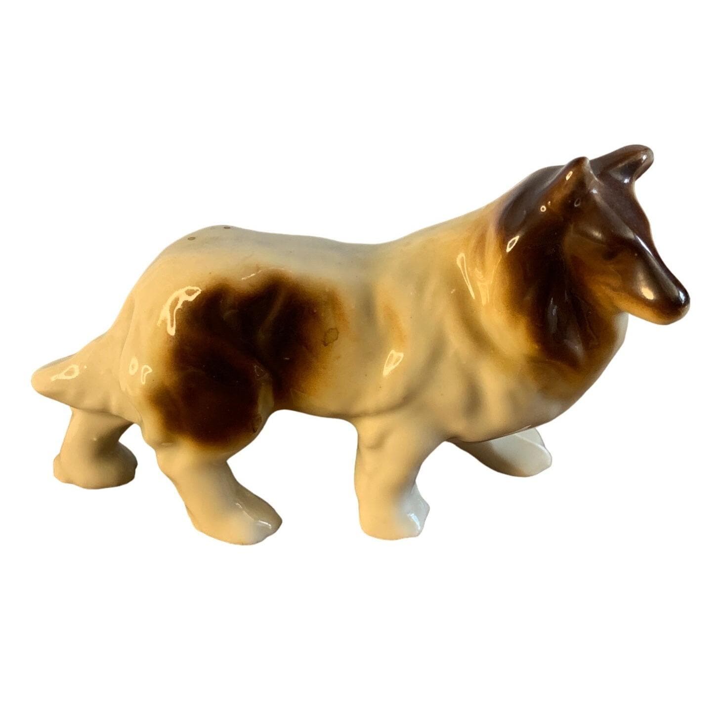 Vintage Lassie Collie Dog Brown 2.5