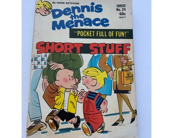 Dennis The Menace Pocket Full Of Fun Short Stuff Comic Book No. 24 1972