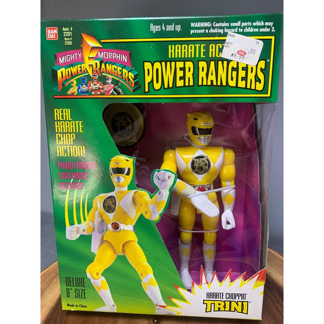Vintage figurine articulée Power Rangers Mighty Morphin Bandai