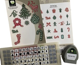 Cricut Trim The Tree Cartridge Overlay Instruction Images Set