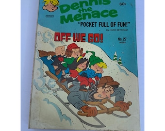 Dennis The Menace Comic Book No. 27 "Pocket Full Of Fun!" By Hank Ketcham