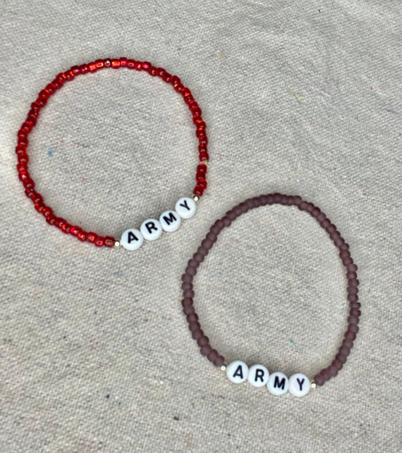 Bts army friendship bracelet deals