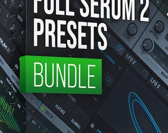 Serum 2 Más de 1000 mejores ajustes preestablecidos Techno y bajo House Melodic House Afro House Inspirado en Tiesto, Maddix, Armin Van Buuren, Keinemusik