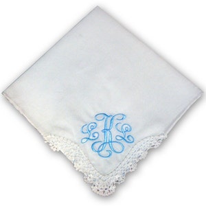 Monogrammed Handkerchief