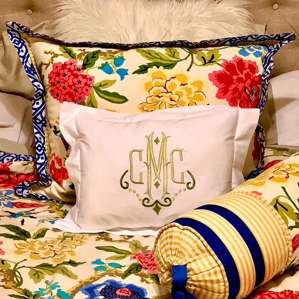 Rectangle Boudoir Pillow Etsy