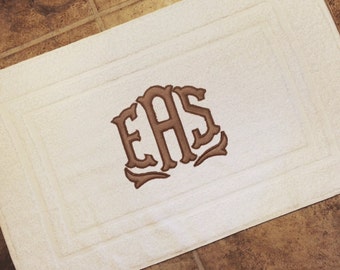 Applique Bath Mat