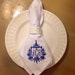 see more listings in the Monogrammed Table section