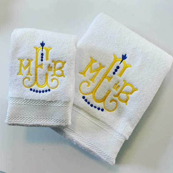 Monogrammed Towel Set