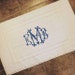 see more listings in the Monogrammed Bath section