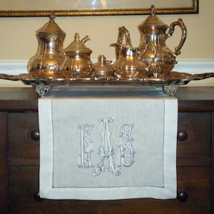 Monogrammed Table Runner image 1