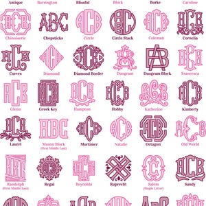 Monogrammed Applique Pillow Sham image 5