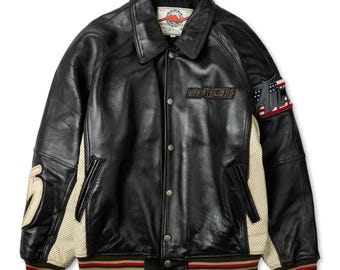 Vintage Avirex Type G-1 Jacket U.S Navy Leather Jacket - Etsy Vintage Avirex Type G-1 Jacket U.S Navy Leather Jacket - Etsy