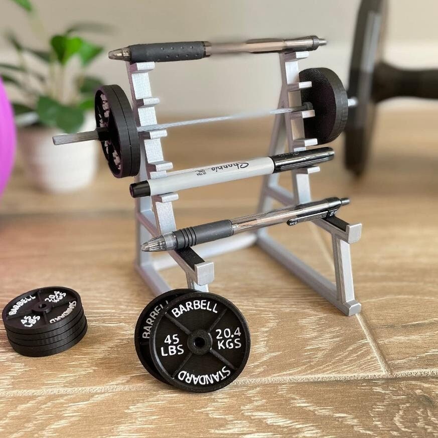 Gym Gift small barbell 45Lbs Bench Press Workout Gifts Gym