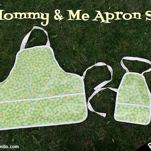 Sew Can Do Mommy and Me Apron PDF Pattern