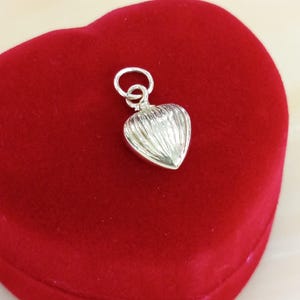 14K Gold Heart Cremation Urn Necklace - Memorial Ash Keepsake
