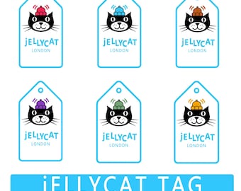 Jellycat Tag Sublimation PNG Bundle – Instant Download