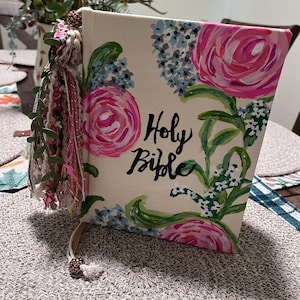 Hand Painted Bible