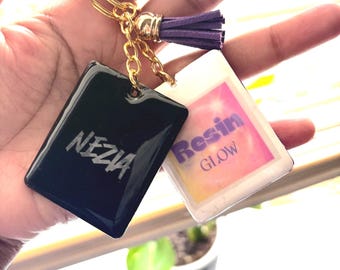 Portachiavi NFC personalizzato (con il tuo logo/azienda/artista/personalizzato)