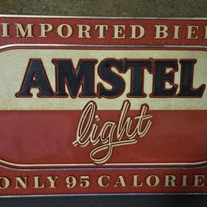 Amstel Light Sign - Etsy