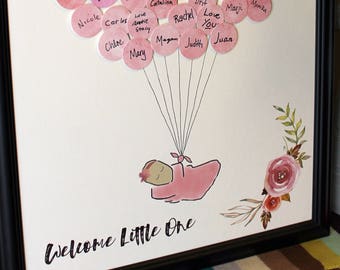 Baby Shower Guest Book Alternative