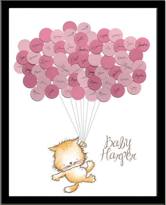 cat baby shower theme