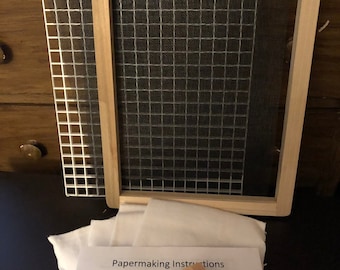 Paper Making Kit  8 1/2 x 11 full sheet