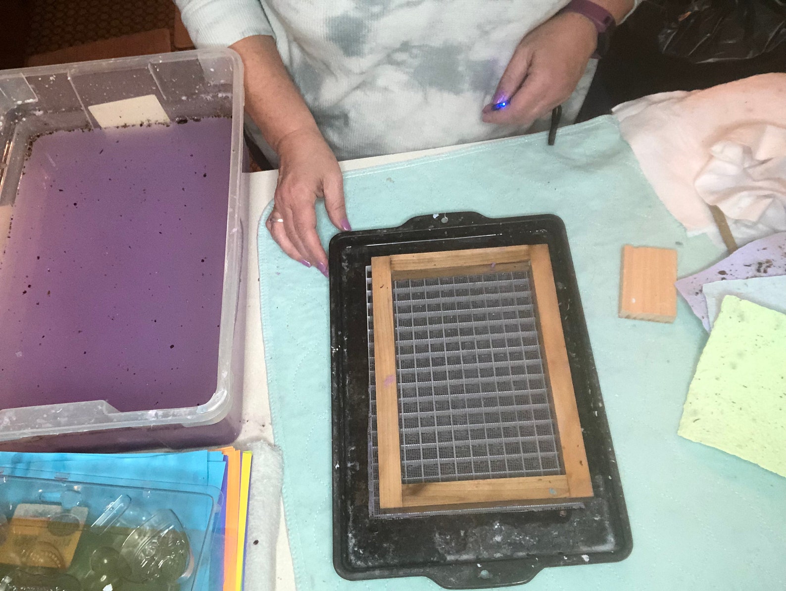 Paper Making Kit 8 1/2 X 11 Full Sheet Etsy