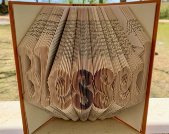 Blessed custom word art folded book art, Mother’s day Housewarming gift