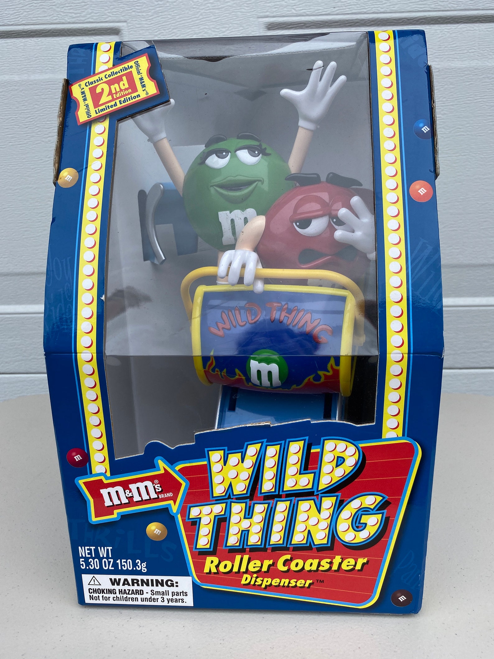 M&Ms Wild Thing Roller Coaster Candy Dispenser 2nd Edition New | Etsy