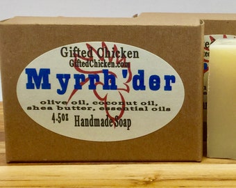 Myrrh'der Soap (Handmade)