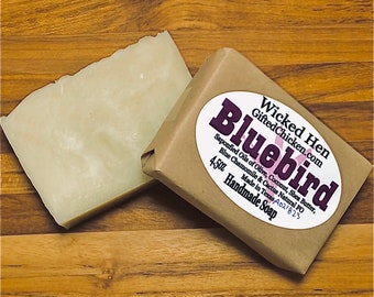 Handmade Soap, Bluebird