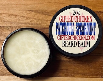 Bálsamo para barba con pachulí y menta verde