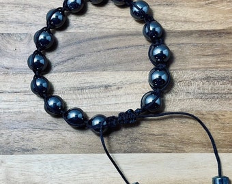 Beaded Bracelet, Hematite