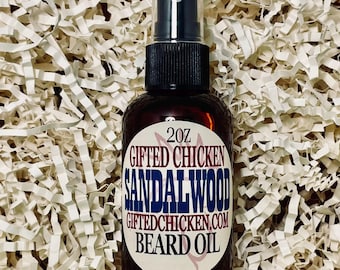 Aceite para barba de sándalo