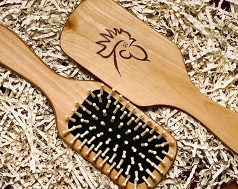 Wood Brush - GC Logo